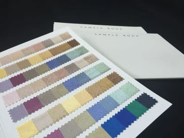 Silk Color Block Swatch Card